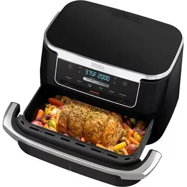 Bella Pro Series - 9-qt. Digital Air Fryer with Dual Flex Basket -  Stainless Steel : Home & Kitchen 