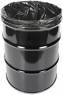 Lavex Pro 80 Gallon 2.5 Mil 56 x 60 Low Density Heavy-Duty Industrial  Contractor Black Trash Bag Can Liner - 50/Case