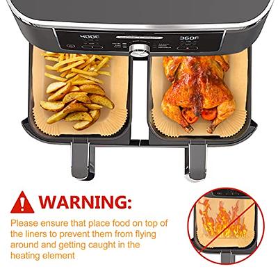  Airfryer Liners for Ninja Air Fryer 6.5 Inch,2-5 Qt