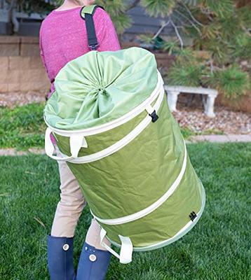 Heavy Duty Reusable Collapsible Leaf and Yard Clean Up Bag