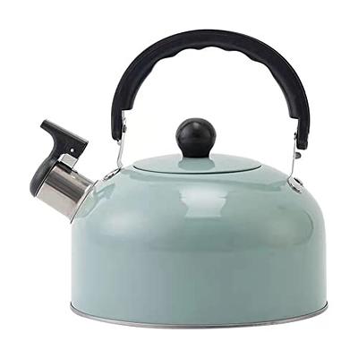 3 Liter Whistling Tea Kettle Rust Resistant Stainless Steel