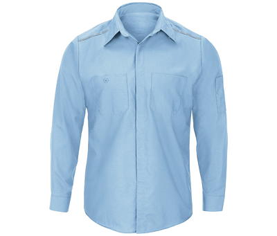 Men's Long Sleeve Specialized Pocketless Work Shirt