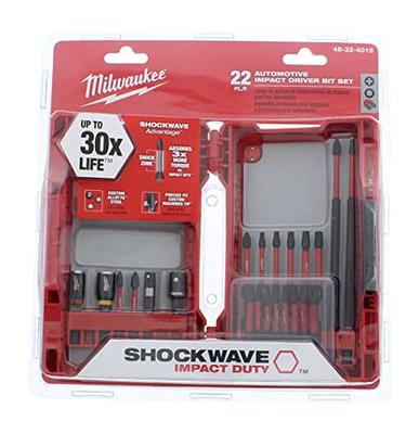 Milwaukee Shockwave Impact Driver Bit Set (74 Piece) 48-32-4062
