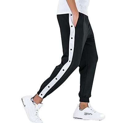 Mens Sweat Pants,Men's Athletic Pant with Pockets Open Bottom