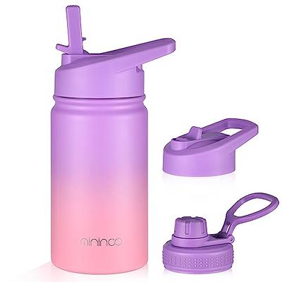 Contigo Kids Water Bottle with Autospout Straw, Lavender and Pink, 14 fl  oz. - Yahoo Shopping