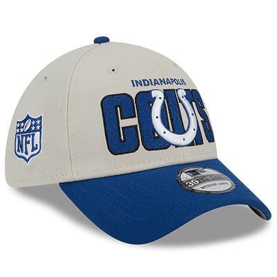 Men's New Era Stone/Royal Indianapolis Colts 2023 NFL Draft