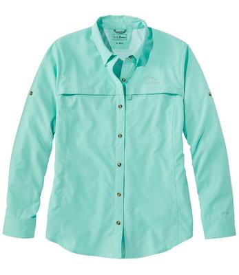 Women's Feather-Soft Twill Shirt, Long-Sleeve