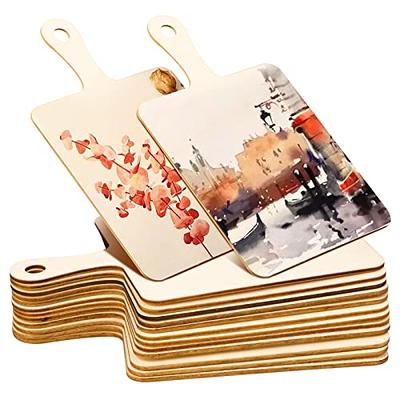 Mini Wooden Cutting Board with Handle Wooden Paddle Chopping Board Small  Kitchen Serving Board Wooden Cooking Butcher Block for DIY Home Kitchen  Cooking Vegetables Decor 