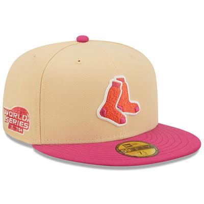 New Era White/Coral Boston Red Sox Fenway Park 100th Anniversary Strawberry Lolli 59FIFTY Fitted H