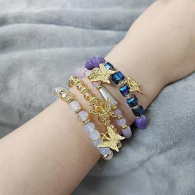  Dainty Gold Chain Bracelets Set for Women Boho