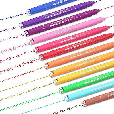 Best Gifts For Kids - Dual Tip Pens with 6 Different Curve Shapes