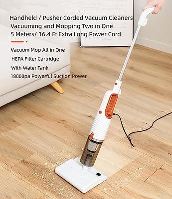 Corded Stick Vacuum Cleaner and Mop in One, Mop Vacuum Combo