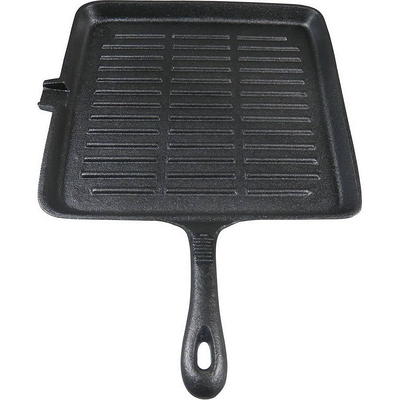 Bayou Classic 13 in. x 9 in. Pre-seasoned Cast Iron Rectangular