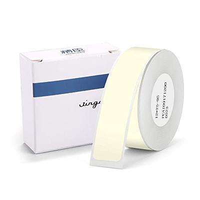 MakeID L1 Label Maker Tape Adapted Label Print Paper Refills Standard  Laminated Office Labeling Tape Replacement 0.63 inch x 13' (16mm x 4m) Work  with