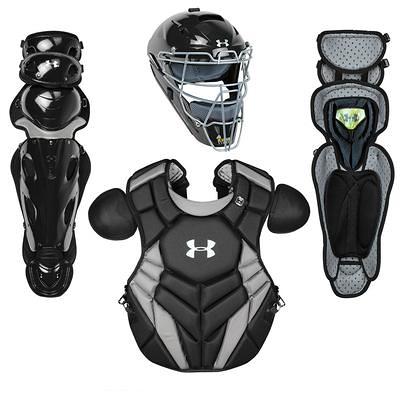 All Star Youth NOCSAE System7 Axis Pro Catcher's Set - Navy