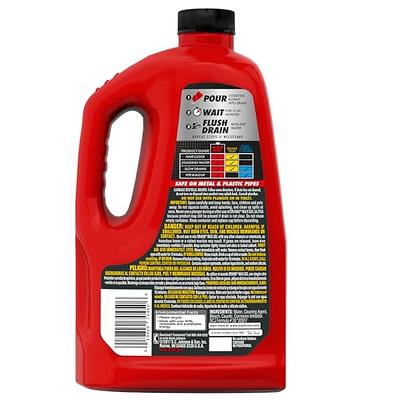 Drano Max Gel, Clog Remover, 80 oz