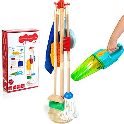  Smart Novelty Kids Cleaning Set for Toddlers - Kids Broom and Mop  Set for Toddlers - Toddler Cleaning Set, Pretend Play Set Suitable for 3+  Year Old Kids, Durable & Safe