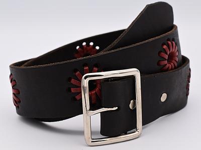 Brighton Brown Faux Lizard Leather Belt W Western Buckle / Southwest Style  Silver Tone Hardware / Size M 30 / Brighton Southwest Style Belts -   Canada