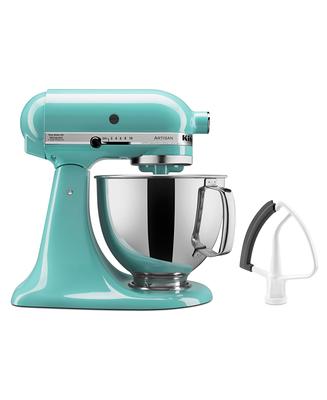 KitchenAid Artisan Series Bundle 5-Quart Tilt-Head Stand Mixer with Flex  Edge Beater KSM150FE - Aqua Sky - Yahoo Shopping