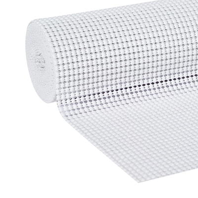 Duck Solid Grip Shelf Liner with Clorox 20-in x 12-ft White Shelf