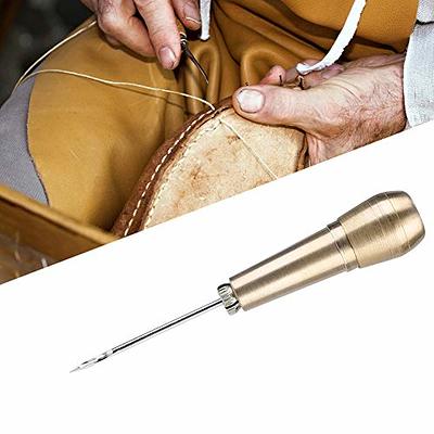 Wooden Tent Sewing Awl Shoes Repair Tool