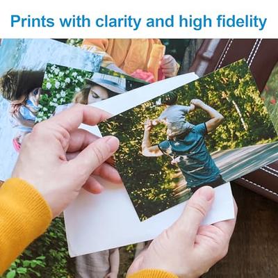  Compatible with Canon Selphy CP1500 Ink and Paper for CP1300  CP1200 CP1000 CP910, KP-108IN KP108 3 Color Ink Cartridges and 108 Photo  Paper Sheets (4'' x 6'' Glossy Paper) for