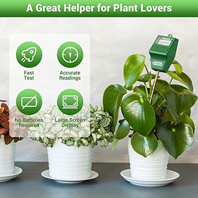 BANDQ Soil Moisture Meter, Moisture Meter for House Plants, Single Probe  Sensor Soil Hygrometer for Plant Watering & Care Garden Gadgets for