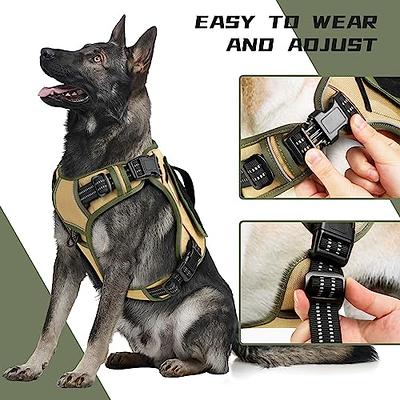 WINGOIN Tactical Dog Harness for Medium Size Dogs, No Pull Harness