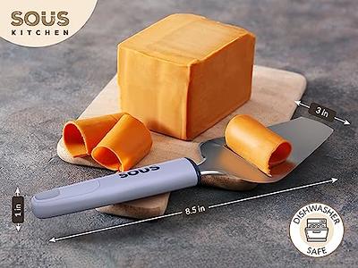 Sous Kitchen Cheese Slicer Handheld - Cheese Planer with Ultra-sharp  Stainless Steel Blade - Non-stick & Food Grade Material Cheese Cutter -  Rust Resistant Cheese Shaver - Heavy Duty Cheese Peeler - Yahoo Shopping