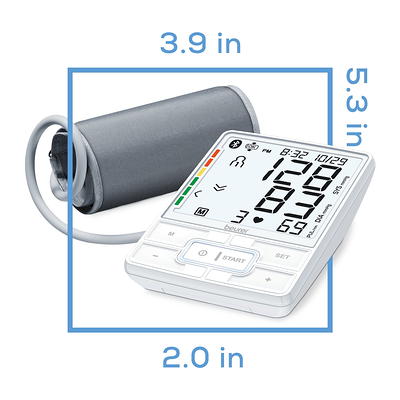 QardioArm Wireless Blood Pressure Monitor: Easy to Use Smart Upper  Bluetooth Arm