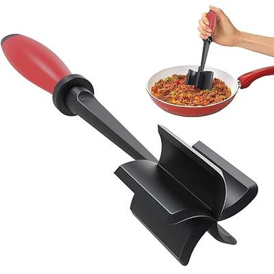 Meat Chopper, Heat Resistant Meat Masher for Ground Beef, Hamburger Meat, 5  Curve Blade Hamburger Chopper, Ground Meat Smasher Ground Beef Chopper, Mix  and Chop Kitchen Tool, Red Handle - Yahoo Shopping