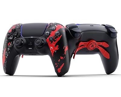 Storm Red Fullprint PS5 Aim Controller - AimControllers