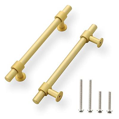 CEYMIO 5 Inch Drawer Pull, 5 (128 mm) Kitchen Cabinet Handles, 5 Pack  Dresser Pulls, Matte Gold, Straight Bar - Yahoo Shopping