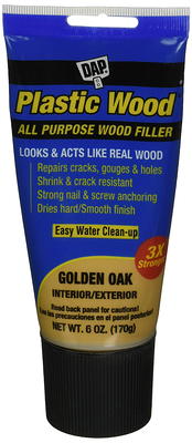 DAP Plastic Wood All Purpose Latex Wood Filler, Golden Oak, 6 oz - Yahoo  Shopping