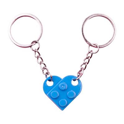 KINBOM Set Portachiavi Cuore, 2 Pezzi Portachiavi Cuore Piccolo Heart  Keychain Couple Keychain Portachiavi Coppia Regalo di San Valentino per  Fidanzata Fidanzato (Blu) : : Moda