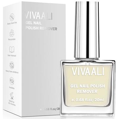 VIVAALI Gel Nail Polish Remover, Remover Minutes, 0.68ounce/20ml Shopping Gel Yahoo LED Remover, Off Gel Esmalte Quickly in Polish Safety Removedor de - and Magic Polish 3~5 Soak UV Gel Nail