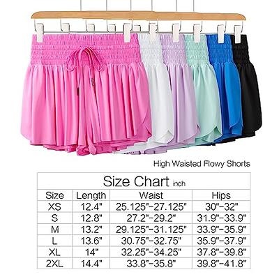 Flowy Shorts, Butterfly Shorts for Women High Waisted Preppy Clothes Golf  Workout Athletic Shorts Spandex Cheer Shorts Summer