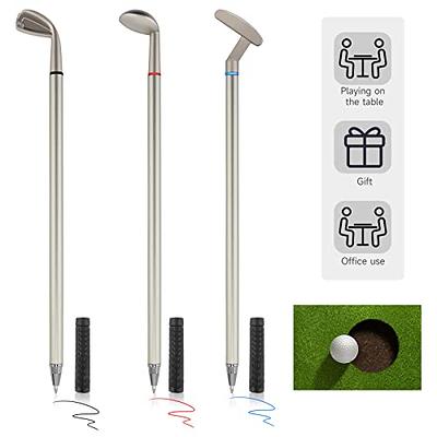 Yaomiao 3 Set Mini Golf Pen Gift Set Golf Gifts for Men Cool Office Gadgets  Desk