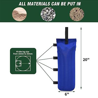 Water Weight Bag, Windproof Cylindrical Leakproof Weight Sandbag For Garden  For Outdoor 