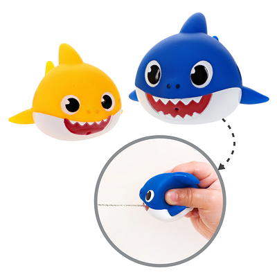 Baby Shark 9pc Bath Toy Value Set, Unisex Toddler Bath Toy Set