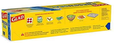 Glad Press'n Seal Plastic Food Wrap, 100 sq ft Roll - Yahoo Shopping