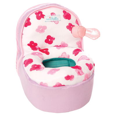 Nurturing Baby Doll, Baby Stella Blissful Blooms High Chair By Manhattan Toy