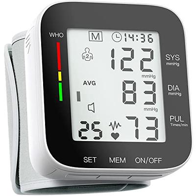 Bluestone Automatic Wrist Blood Pressure Monitor with LCD Display