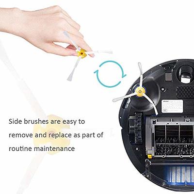 Rumba Replacement Parts for iRobot Roomba 610 620 650 675 677 692 671 694  691 Series Vacuum Cleaner Accessories Kit-Include 3 Side Brush,3 Filter,1