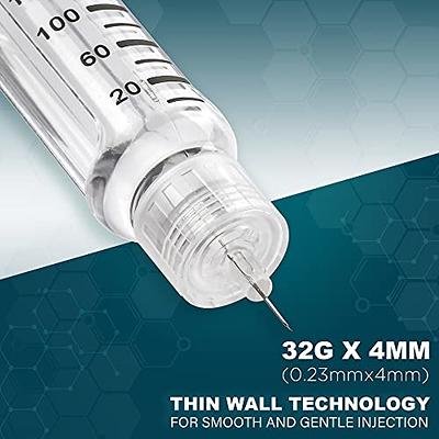 LotFancy Insulin Pen Needles, Pack of 210, 4mm x 32G (5/32”), Diabetic Pen  Needles for Insulin Injections, Comfortable Insulin Injection - Yahoo  Shopping