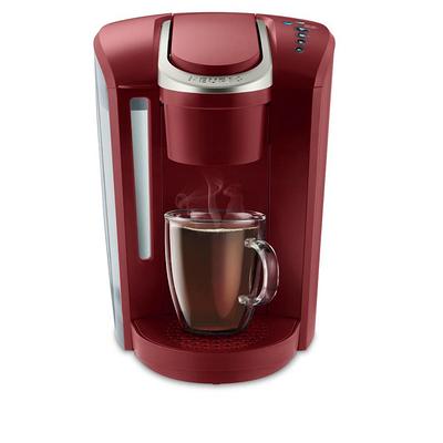 Keurig K-Classic Single Serve K-Cup Pod Coffee Maker, Rhubarb, Red