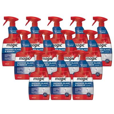 Magic 28 oz. Glass Cleaner Spray for Shower and Mirror (12-Pack