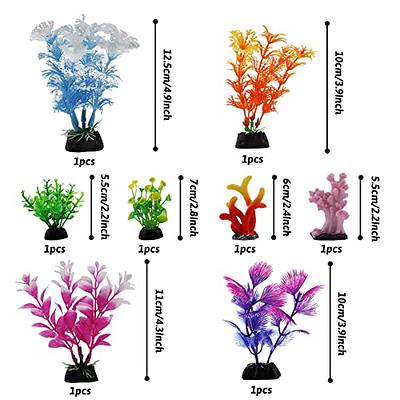 PietyPet Fish Tank Decorations Plants with Resin Coral, 8 pcs Aquarium  Decorations Small Plants Plastic, Fish Tank Accessories, Aquarium Decor -  Yahoo Shopping