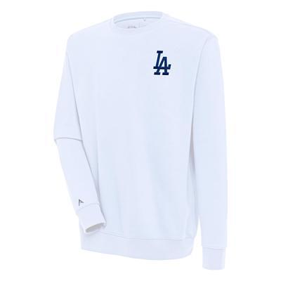 Men's Antigua Royal Los Angeles Dodgers Victory Pullover Hoodie