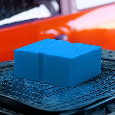 2 Pcs Big Red Sponge Large Cross Cut Durable Soft Grid Sponge Rinseless  Absorbent Easy Grip Non Scratch Car Wash Sponge for Auto Multi Use Cleaning  Washing Surfaces (Blue) - Yahoo Shopping